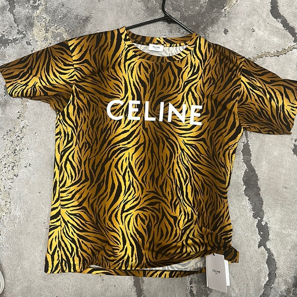 Celine Zebra T Shirt - Picture 1 of 4